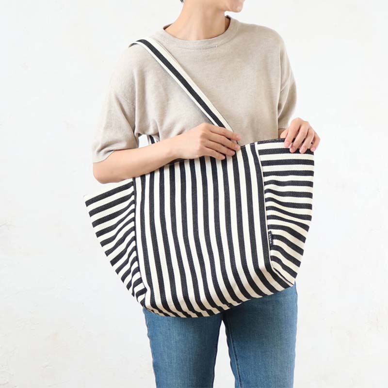 e.e.p.  セイルラインラージトート /BK